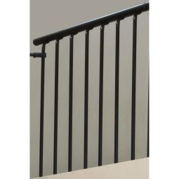 Minka Brüstungsgeländer Spiral Effect Buche schwarz gerade Sonderposten Ideal als Absturzsicherung für Treppen, Galerien oder Podeste