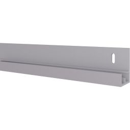 TraumGarten DreamDeck Alu Abschluss-Montage-Leiste unten Terrassendielen Abschluss-Montage-Leiste unten 17x29x2000 mm, eloxiert – zur Befestigung seitlicher Terrassenverkleidungen