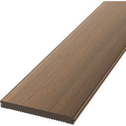 TraumGarten DreamDeck WPC Platinum teak-braun Pflegeleichte Terrassendiele in natürlicher Holzoptik, 20,4 x 195 mm verschiedene Längen