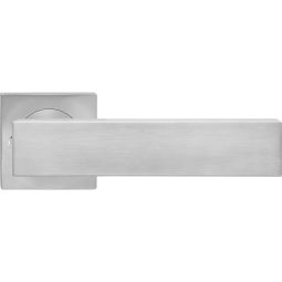 Karcher Türgriff-Garnitur Milano ER52Q KD Comfort Privacy Edelstahl matt Türklinke Schließen ohne Schlüssel, Türgriff mit integrierter Privacy Pin Verriegelung