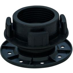 ferax SAFEST Stellfuß Doppelboden-System Höhenverstellbarer Stellfuß (48–74 mm) aus Polypropylen, ausgleichbar mit Verstellschlüssel