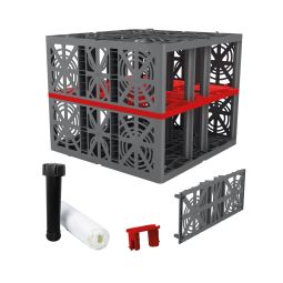 EcoBloc Komplettset, inkl. Zubehör, Reihenverbund Sickerschacht verschiedene Ausführungen