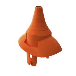 Klöber Antennenhaube Venduct rot Dachdurchführung Antenne Passend zu verschiedenen Dachdeckungen, Dachneigung: 20° bis 50°, Durchmesser: 22-77,5 mm