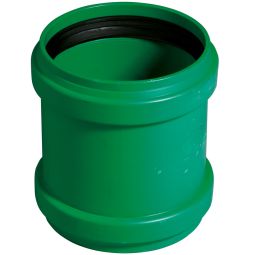 Wellker KG 2000 Überschiebmuffen DN 160 zur Verbindung von KG Ende auf KG Ende, für KG-System PVC SN 10 und SN 16