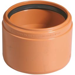 Wellker KG Anschluss an Steinzeugrohr DN 125 Anschluss an Steinzeug Muffe, für KG-System PVC - Coex SN 4