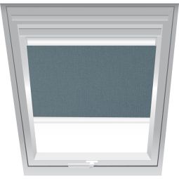 Roto Sichtschutzrollo Dunkelgrau 1-R06 lichtdurchlässig, Bedienung manuell, für verschiedene Fenstergrößen konfigurierbar