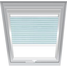 Roto Jalousette Weiß Thermo 2-J21 lichtdurchlässig, Bedienung manuell oder elektrisch, für verschiedene Fenstergrößen konfigurierbar