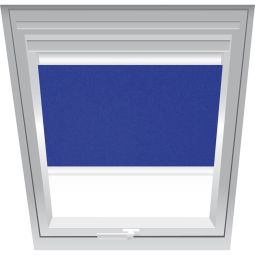 Roto Sichtschutzrollo Nachtblau 2-R22 lichtdurchlässig, Bedienung manuell, für verschiedene Fenstergrößen konfigurierbar