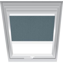 Roto Verdunklungsrollo Dunkelgrau 1-V06 Dunkelgraues Verdunkelungsrollo für Roto‑Dachfenster für verschiedene Fenstergrößen konfigurierbar