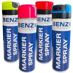 BENZ PROFESSIONAL Markierspray verschiedene Farben