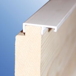 Minka Verkleidungsleiste Minka-Fix 27 mm Weiße PVC-Verkleidungsleiste für verschiedene Minka Treppen mit 27 mm Holzrahmen 4,20 m Länge