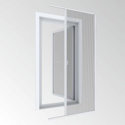 Windhager Insektenschutz Plissee EXPERT für Einzeltür weiss 240x120 cm einfache Montage
