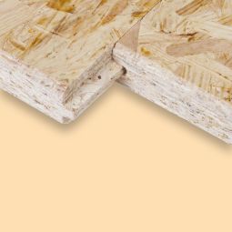 OSB 3 Platte 12 mm Nut und Feder 2050x675 mm Feuchtebeständige OSB/3-Platte, LxB 2050x675 mm, mit vierseitiger Nut- und Federverbindung, formaldehydfrei