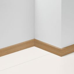Parador Sockelleiste Eiche Wasserfest D092 Fußleisten Feuchtraumgeeigneter Wandabschluss mit authentischer Holzstruktur, 2200 mm, Form: SL 5