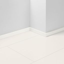 Parador Sockelleiste Weiß Grundiert D004 Fußleisten Länge 2200 mm, verschiedene Formen