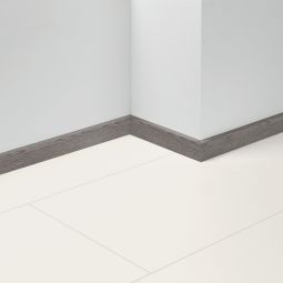 Parador Dekor-Sockelleiste SL 5 WF Eiche D119 grau Fußleisten 2200x16x50 mm, wasserfest, einfache Montage