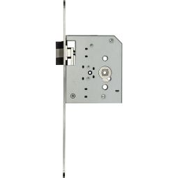 Karcher KD Comfort Einsteckschloss S9 Edelstahl matt Türgriff-Design ohne Schlüsselrosette, für Falztüren DIN rechts oder DIN links