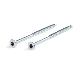 ClayTec LEMIX Lehmplattenschrauben 5x60 mm, U-Scheibe fest, Karton 100 Stk.