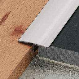 Schlüter-RENO-T EB Übergangsprofil Edelstahl V2A gebürstet verschiedene Größen