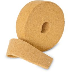 STEICOsoundstrip Randdämmstreifen aus Holzfaser 100x10 mm - 10 m je Rolle für schwimmend verlegten Estrich