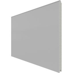TraumGarten Sichtschutzzaun SYSTEM ALU XL Einzelprofil Silber Sichtschutz Steckzaun Lamellenzaun In der Breite 178 cm oder 238 cm verfügbar
