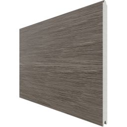 TraumGarten Sichtschutzzaun SYSTEM ALU XL Einzelprofil Vintage-Oak Sichtschutz Steckzaun Lamellenzaun In der Breite 178 cm oder 238 cm verfügbar