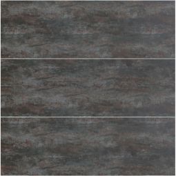 TraumGarten Sichtschutzzaun SYSTEM BOARD KERAMIK XL Zaunfeld-Set darknight Sichtschutz Steckzaun Lamellenzaun 3 hochwertige Keramikplatten in Steinoptik mit Gummidichtungen, 180x180 cm