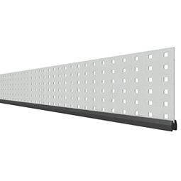 TraumGarten Sichtschutzzaun SYSTEM Dekorprofil-Set Edelstahl GAMMA Höhe: 15 cm oder 30 cm, inkl. Adapterleiste
