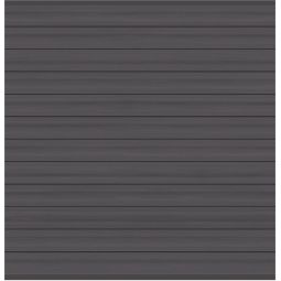 TraumGarten Sichtschutzzaun SYSTEM WPC Platinum Zaunfeld anthrazit Sichtschutz Steckzaun Lamellenzaun Maße (BxH): 178x183 cm, Set aus 12 Einzelprofilen und 2 Abschlussleisten