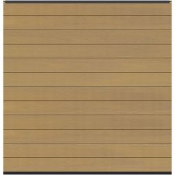 TraumGarten SYSTEM Platinum Zaunfeld Set Lärche Vorkonfiguriertes Zaunfeld im natürlichen Holzlook, 178 x 184 cm
