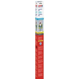 Tesa Lamellentür Insect Stop Standard XL Insektenschutz Vorhang Großformatiger Lamellenvorhang für insektenfreie Durchgänge, 120x250 cm, anthrazitfarben