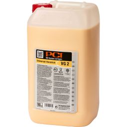 PCI VG 2 Universal-Vorstrich gelblich-Orange Anstrich Farbe Grundierung 15 Liter Kanister, zum Grundieren vor dem Auftragen von Bodenausgleichsmassen