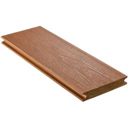 NATURinFORM WPC-Terrassendiele 25x140 mm Piazza Pro Königsulme massiv Extrem widerstandsfähige WPC-Terrassendiele mit 360°-Ummantelung, rutschhemmender Oberfläche und hoher UV- und Kratzfestigkeit