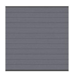 TraumGarten WPC-Sichtschutzzaun Rundum-Sorglos-Paket CLASSIC Anthrazit Sichtschutz Steckzaun Lamellenzaun Individualisieren Sie Ihren Sichtschutz mit unserem Konfigurator 