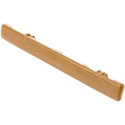 NATURinFORM WPC-Abdeckkappen-Set für DIE KOMPAKTE plus Wabenprofildiele eichenbraun Schutz vor Feuchtigkeit, für einen sauberen Abschluss und ein harmonisches Gesamtbild