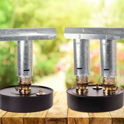 Vitavia Paraffinheizung Gewächshausheizung Edelstahl verschiedene Ausführungen