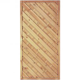 T&J Sichtschutzzaun Maxi-Diagonal Sichtschutz Lamellenzaun 3