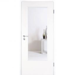 Kilsgaard Zimmertür mit Lichtausschnitt/Glas Weiß 3