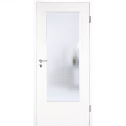 Kilsgaard Zimmertür mit Lichtausschnitt/Glas Weiß 6