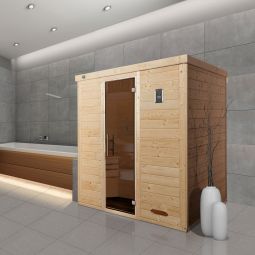 weka Sauna Designsauna KEMI aus 3