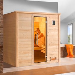 weka Sauna Massivholzsauna BERGEN Premium 4