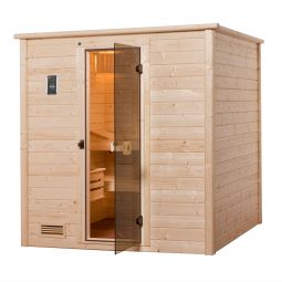 weka Sauna Massivholzsauna BERGEN Premium 6