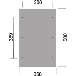 weka Carport 611 Unterstand 4