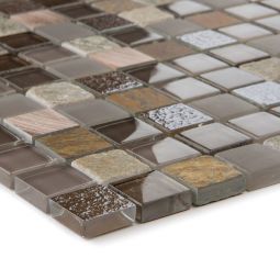 Wellker Kombimosaik Naturstein Metall Schiefer 3