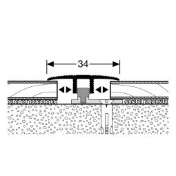 PARKETTFREUND Übergangsprofil PF 688 Alu 3