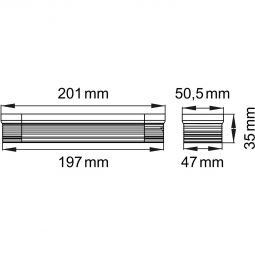 ACO ShowerDrain S+ Ersatzverlängerung aus 3