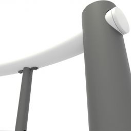 Minka Brüstungsgeländer grau mit Untergurten 6