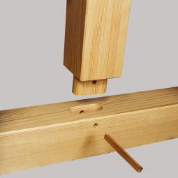 Skan Holz Doppelcarport Schwarzwald mit 4