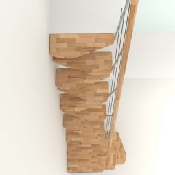 Minka Mittelholmtreppe Quatro Turn 1/4 4