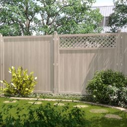TraumGarten Sichtschutzzaun LONGLIFE RIVA mit 4